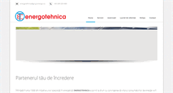 Desktop Screenshot of energotehnica.grup-energo.ro